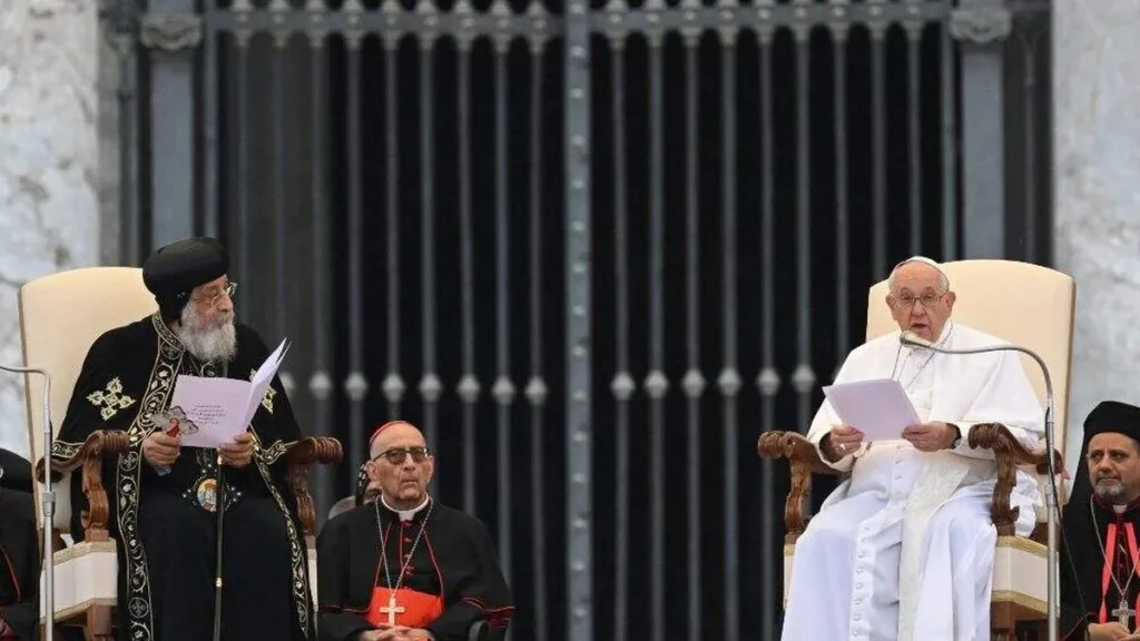 Imagem Papa Francisco durante Audiencia Geral do artigo Um importante encontro de líderes católicos