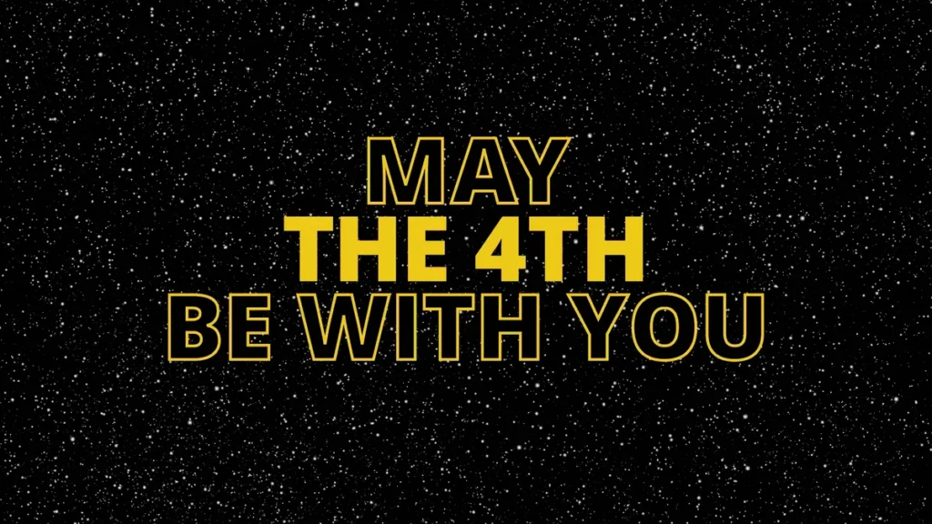Imagem dia do star wars do artigo O que Star Wars e o dia 4 de maio têm em comum?