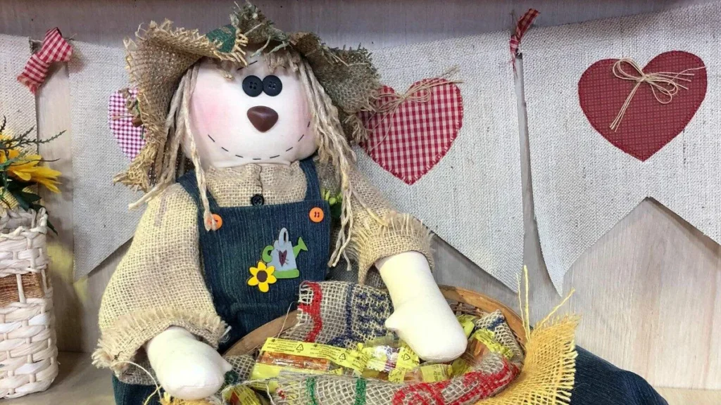 Imagem espantalho rustico do artigo Espantalho rústico para doces (DIY) - Faça Você Mesmo