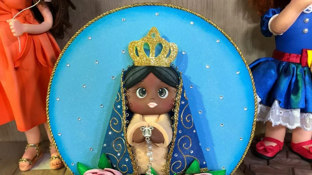 Imagem guirlanda do artigo Guirlanda N.Sra Aparecida em E.V.A