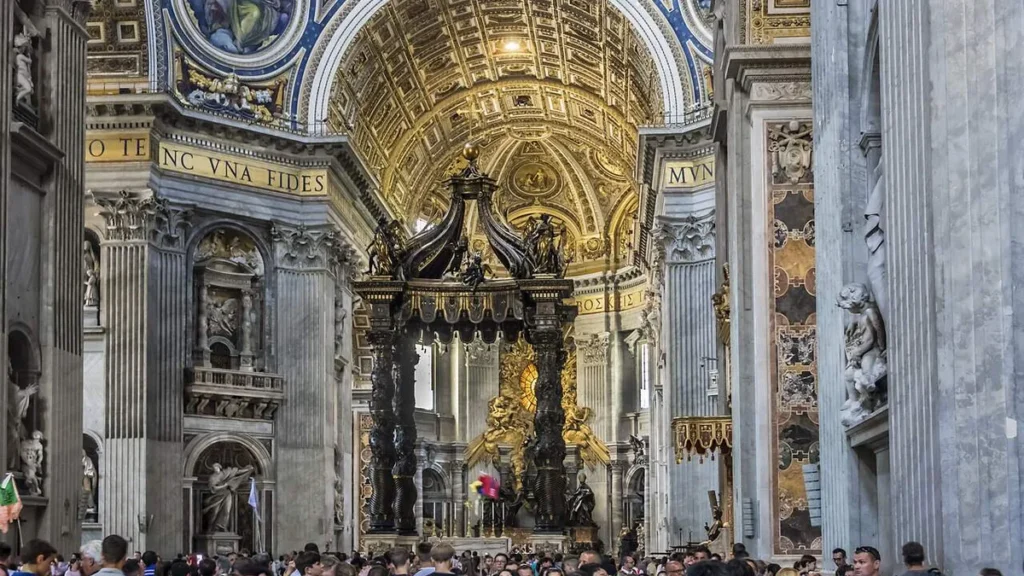 Imagem Celebracao na Basilica de Sao Pedro do artigo Vaticano faz rito penitencial após altar ser profanado: “Senhor, te pedimos perdão”