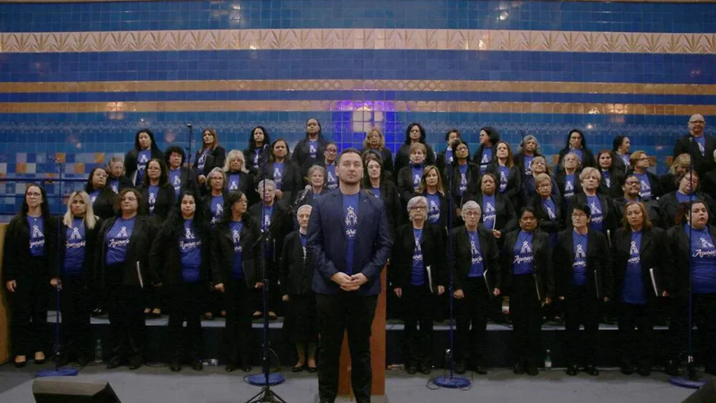 Imagem Coral de Aparecida do artigo Dom Orlando Brandes celebra Missa em Ação de Graças pelos 6 anos do Coral de Aparecida