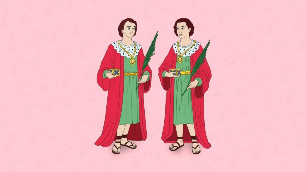 Imagem Destaque SAYO COSMO E DAMIAO do artigo Atividade sobre São Cosme e Damião