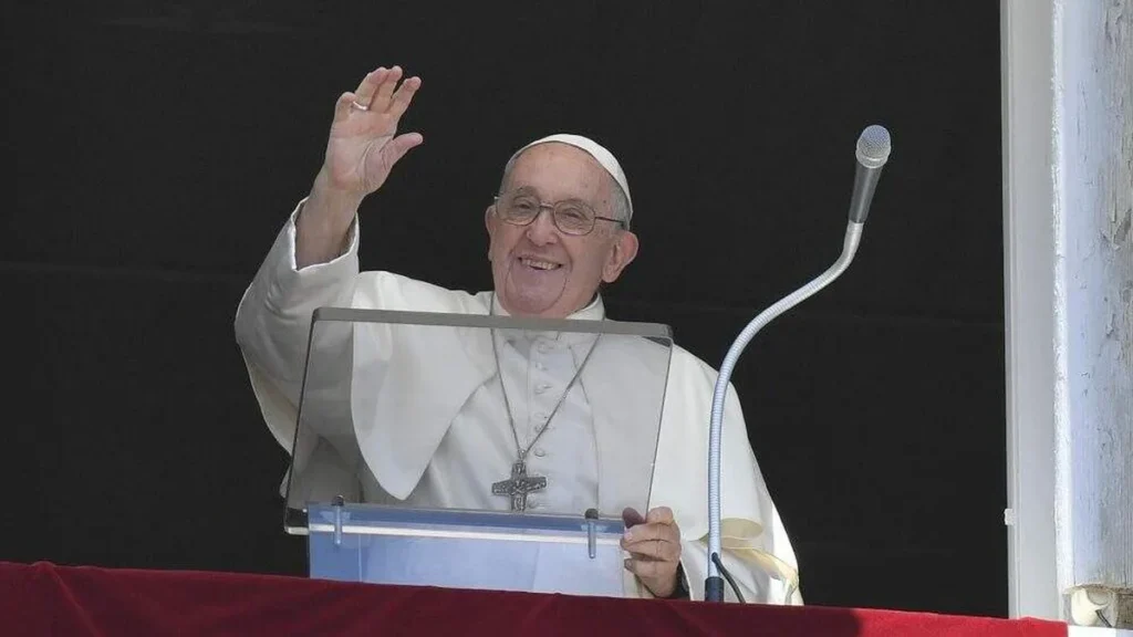 Imagem Papa Francisco durante tradicional oracao mariana do Angelus do artigo Papa Francisco no Angelus: “Custa ir contra a maré”