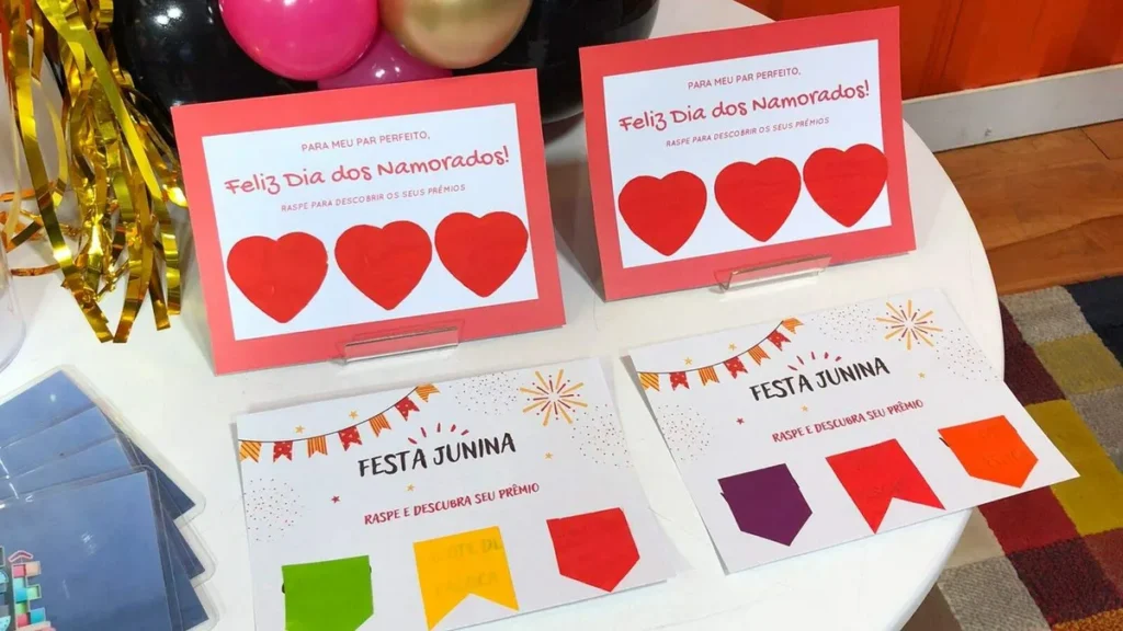 Imagem Raspadinha para o dia dos namorados do artigo Raspadinha para o Dia dos Namorados – Faça Você Mesmo