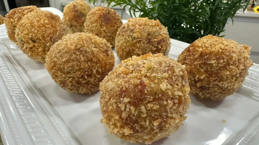 Imagem bolinho mandioquinha do artigo Bolinho de Mandioquinha com Carne Seca - Santa Receita