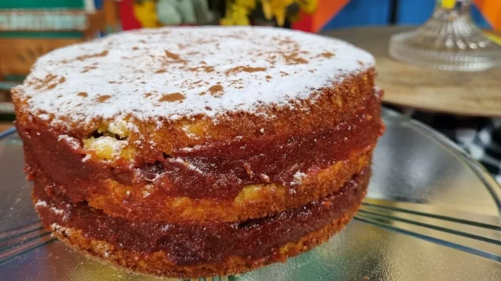 Imagem naked bolo de milho do artigo Naked Cake de Milho - Santa Receita