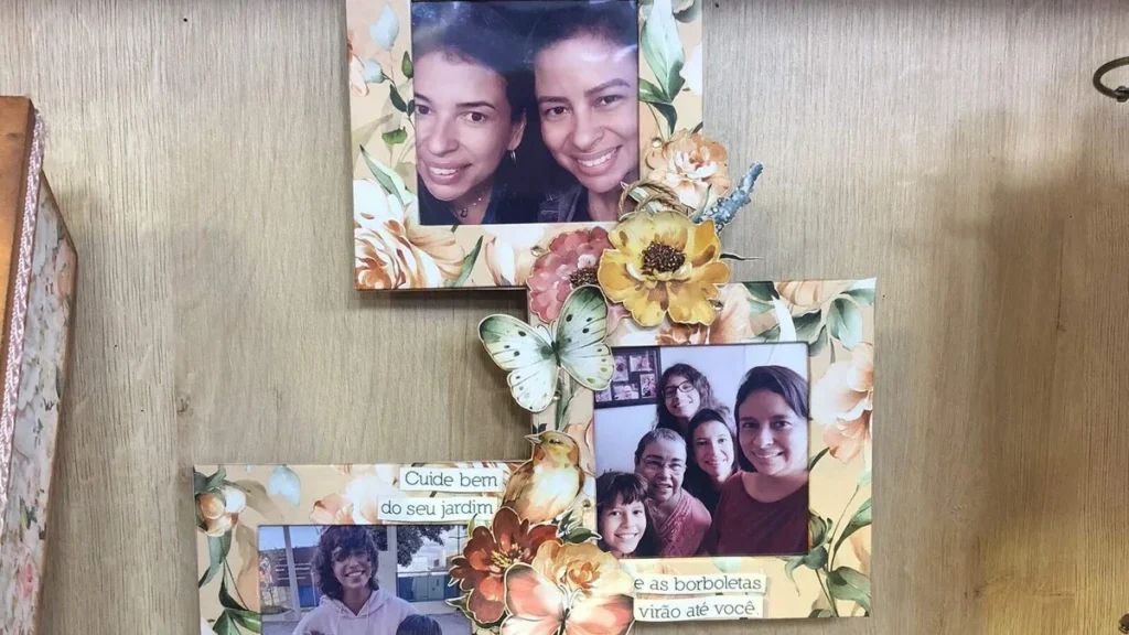 Imagem trio de quadros do artigo Trio de quadros em Scrapdecor - Faça Você Mesmo