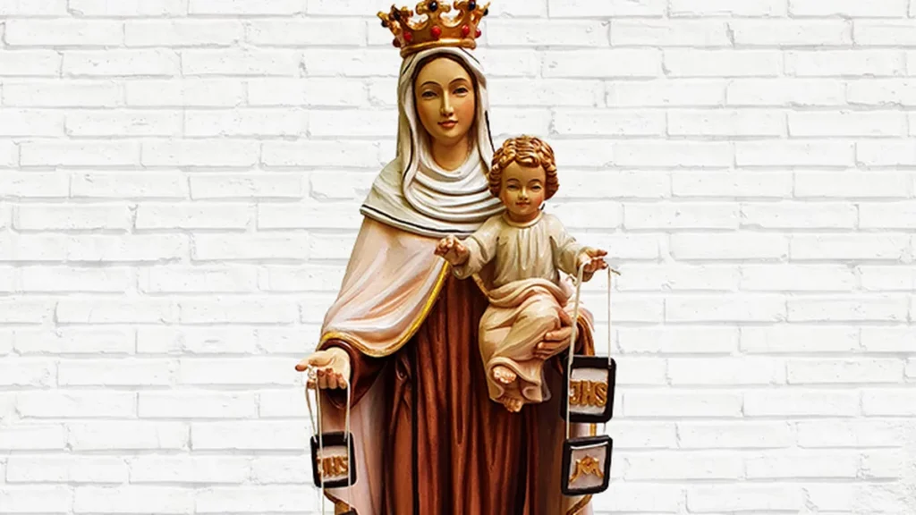 Imagem nossa senhora do carmo do artigo Reze tríduo em preparação à festa de Nossa Senhora do Carmo