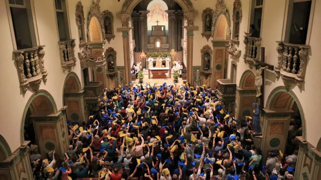 Imagem 14 Romaria da Familia dos Devotos do artigo Santa Missa marca o início das comemorações dos 24 anos da Família dos Devotos