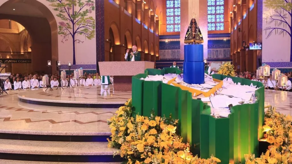 Imagem Dia Oracional Mariano no Santuario Nacional do artigo Preparação para o 12 de Outubro: Santuário celebra o Dia Oracional Mariano