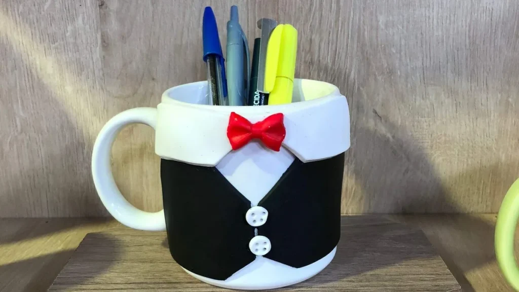 Imagem caneca pais do artigo Caneca para o dia dos pais (Biscuit) - Faça Você Mesmo