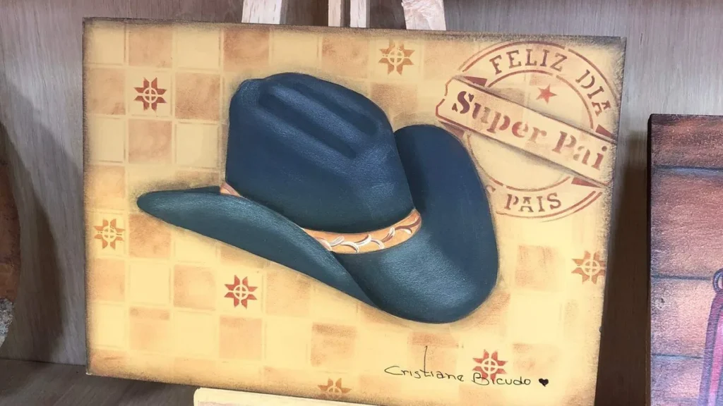 Imagem Placa decorativa com pintura realista do artigo Placa decorativa com pintura realista - Faça Você Mesmo