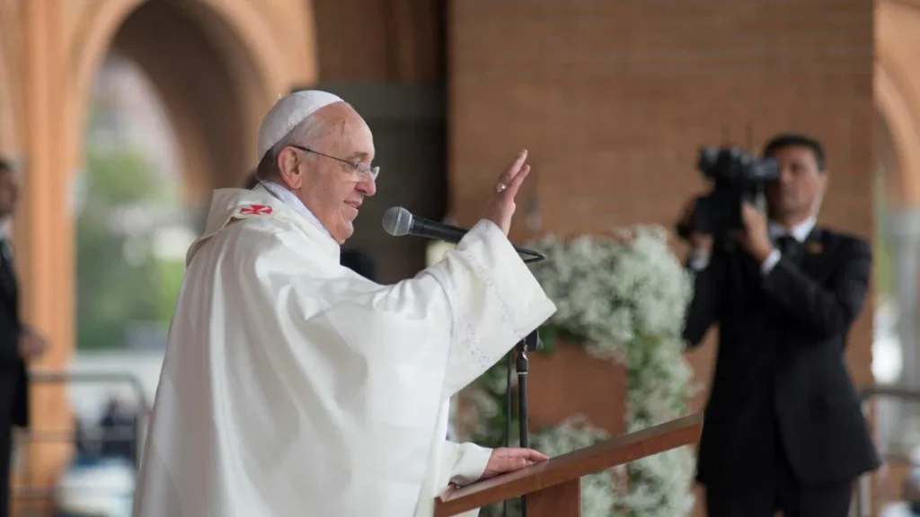 Imagem Papa Francisco em Aparecida do artigo Veja fotos: 11 anos da visita do Papa Francisco ao Santuário Nacional