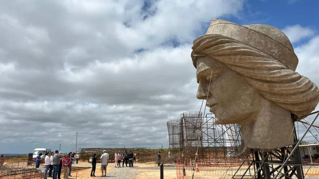 Imagem Maquete Sao Miguel 3 do artigo Obras da estátua de São Miguel continuam no interior de SP