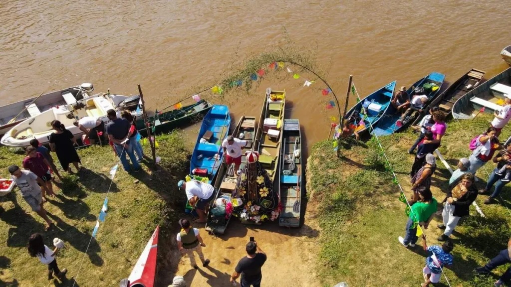Imagem 34 Romaria Fluvial de Canoas e Barcos do artigo Romaria Fluvial de Canoas e Barcos vem há 34 anos para Santuário Nacional