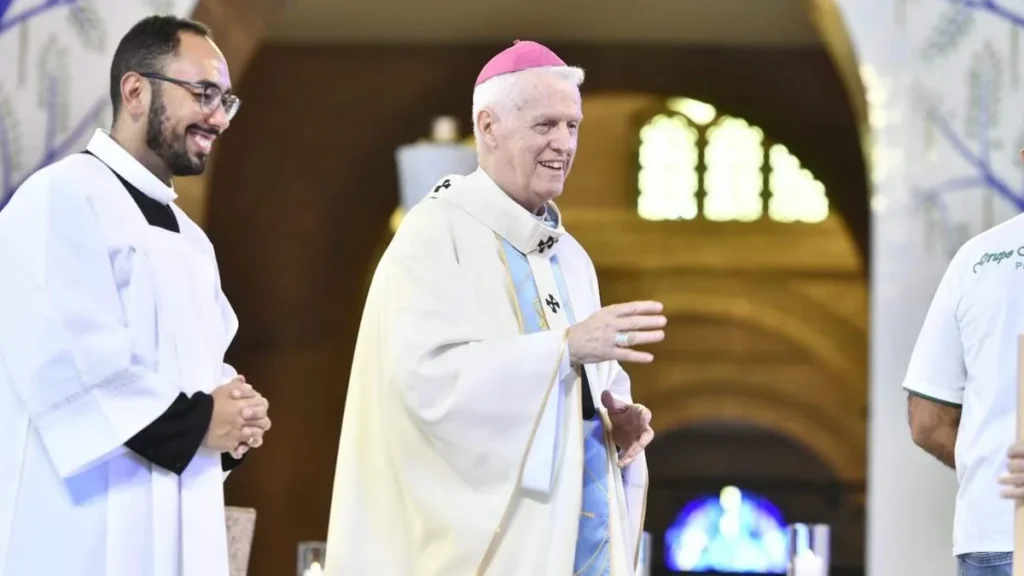 Imagem Acao de Gracas ao aniversario de Dom Orlando Brandes do artigo Dom Orlando celebra 49 anos de Ordenação Sacerdotal