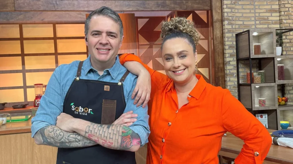 Imagem Chef Leonardo roncon e bianca laua do artigo "Sabor de Vida" celebra o Dia Internacional da Amizade