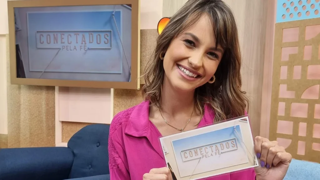 Imagem Leticia Andrade do artigo TV Aparecida realiza cobertura da Jornada Mundial da Juventude em Lisboa