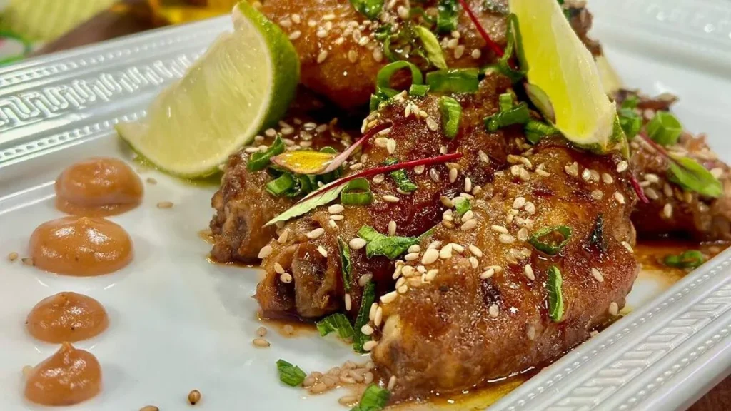 Imagem asinha de frango do artigo Asinha de Frango com Gengibre, Shoyu e Ketchup de banana