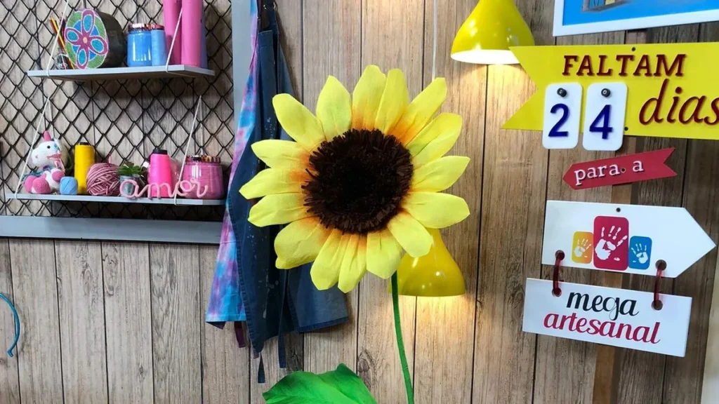 Imagem girassol do artigo Girassol Gigante - Faça Você Mesmo
