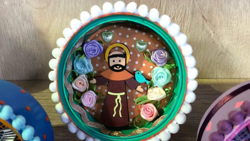 Imagem oratorio do artigo Oratório em lata do São Francisco - Faça Você Mesmo