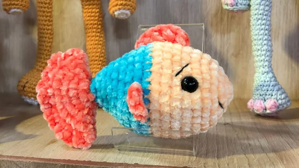 Imagem peixinho do artigo Peixinho de pelúcia em amigurumi - Faça Você Mesmo