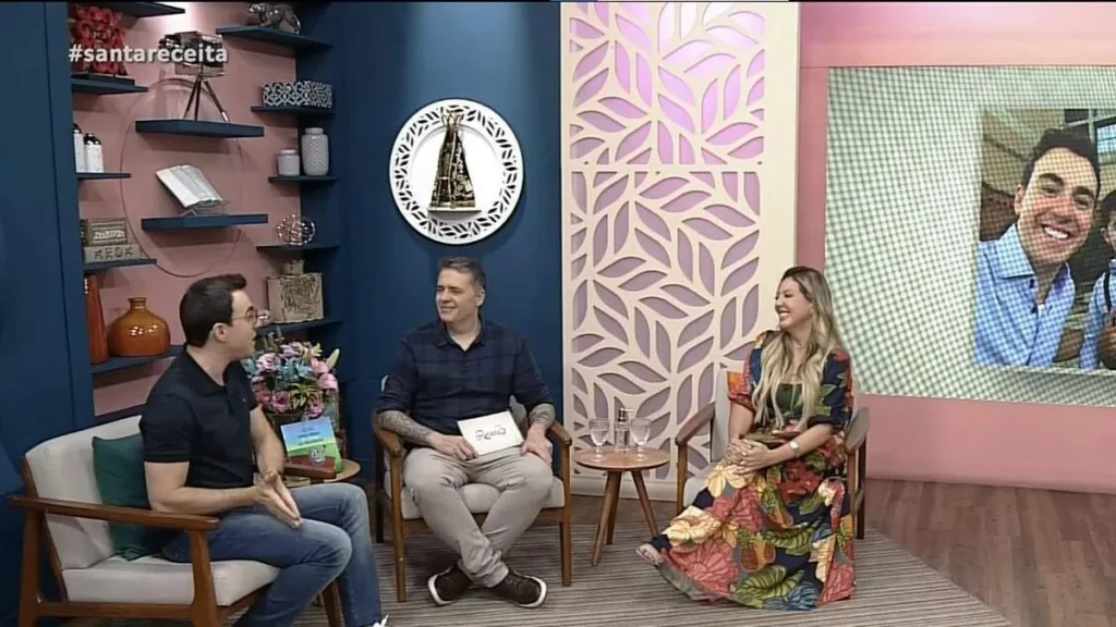 Imagem santa receita do artigo Rogerinho fala sobre o lançamento do seu livro