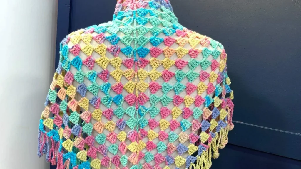Imagem xale de croche do artigo Xale em Crochê - Faça Você Mesmo