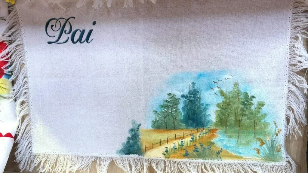 Imagem Pintura em tecido pe de galinha do artigo Pintura em Tecido Pé Galinha - Faça Você Mesmo