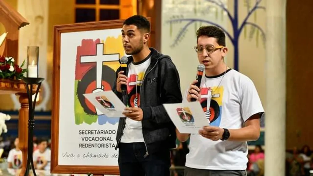 Imagem SEMANA VOCACIONAL SECRETARIADO VOCACIONAL REDENTORISTA do artigo Em sintonia com a Igreja no Brasil, Semana Vocacional é celebrada no Santuário Nacional