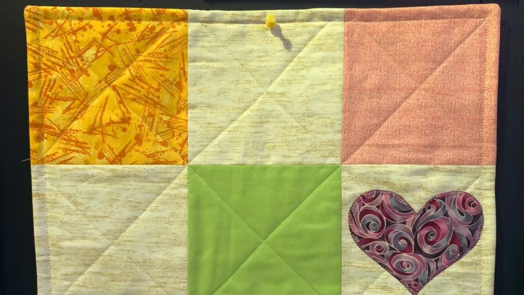 Imagem jogo americano do artigo Lugar Americano de Patchwork - Faça Você Mesmo