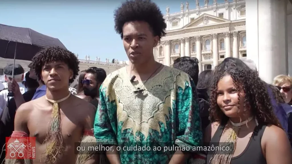 Imagem Laudato Si do artigo Espetáculo brasileiro sobre a Laudato si’ encanta Papa Francisco e o mundo todo