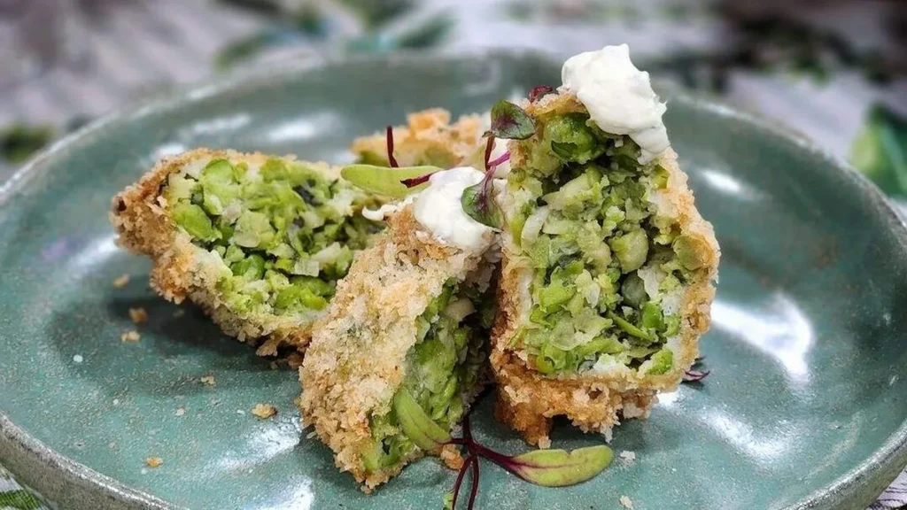 Imagem croquete ervilha do artigo Croquete de Ervilha com Hortelã - Santa Receita