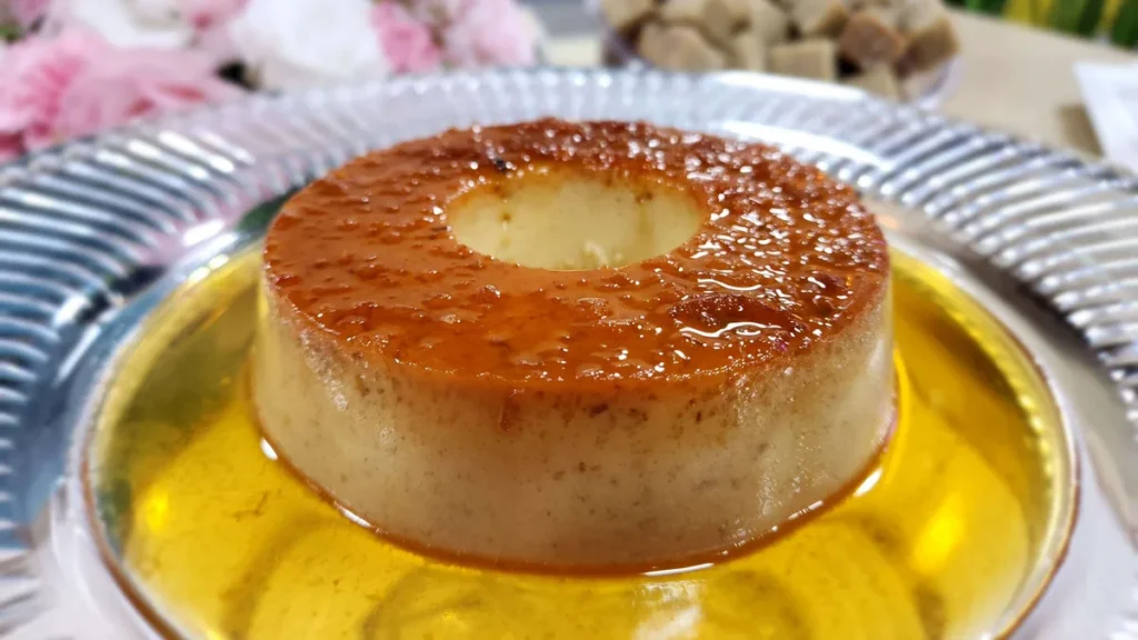 Imagem pudim de casca banana do artigo Pudim de Casca de Banana - Santa Receita