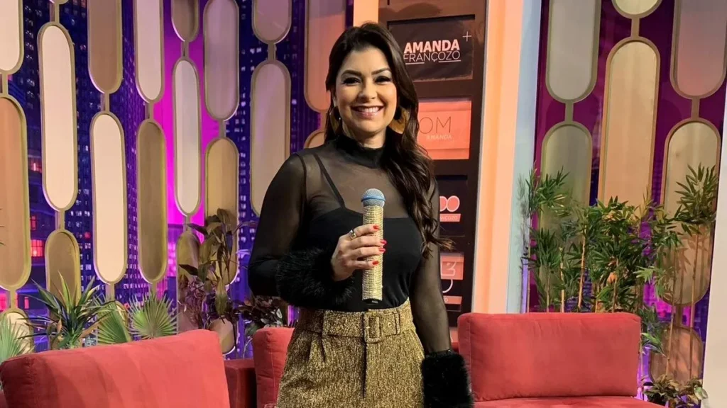 Imagem Amanda Francozo do artigo Dupla Hugo e Tiago é destaque do programa de Amanda Françozo
