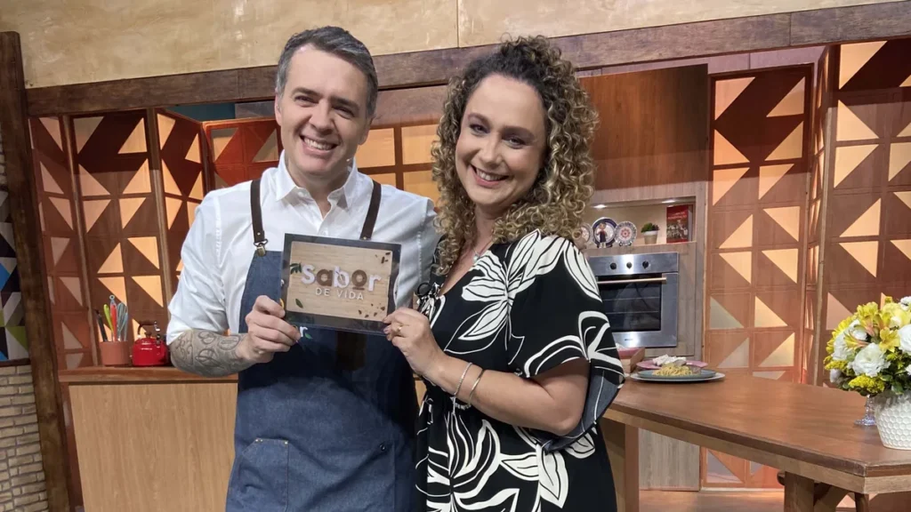 Imagem Chef leo roncon e binca laua sabor de vida do artigo “Sabor de Vida” festeja o Dia dos Pais com delicioso almoço neste domingo