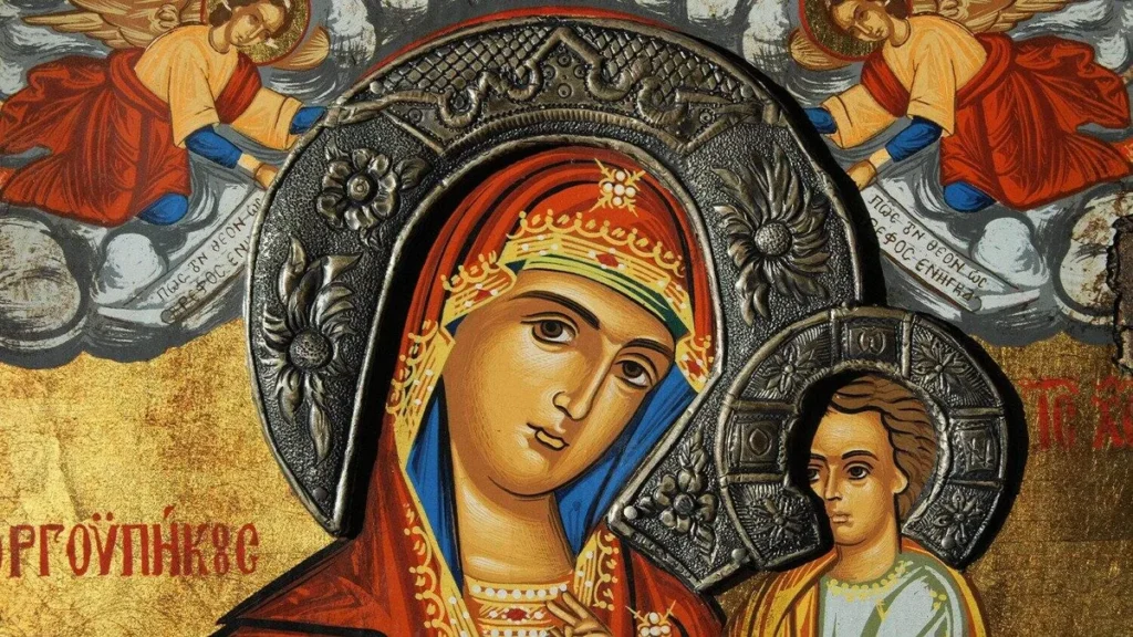 Imagem Icone da Virgem Maria do artigo Devoção na medida certa