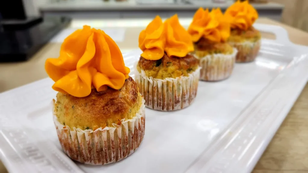 Imagem muffin de cebola do artigo Muffin de Cebola e Queijo - Santa Receita