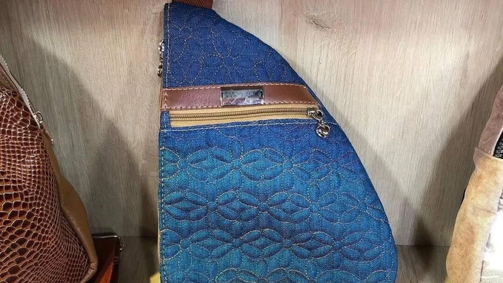 Imagem sling bag do artigo Sling Bag Transversal - Faça Você Mesmo