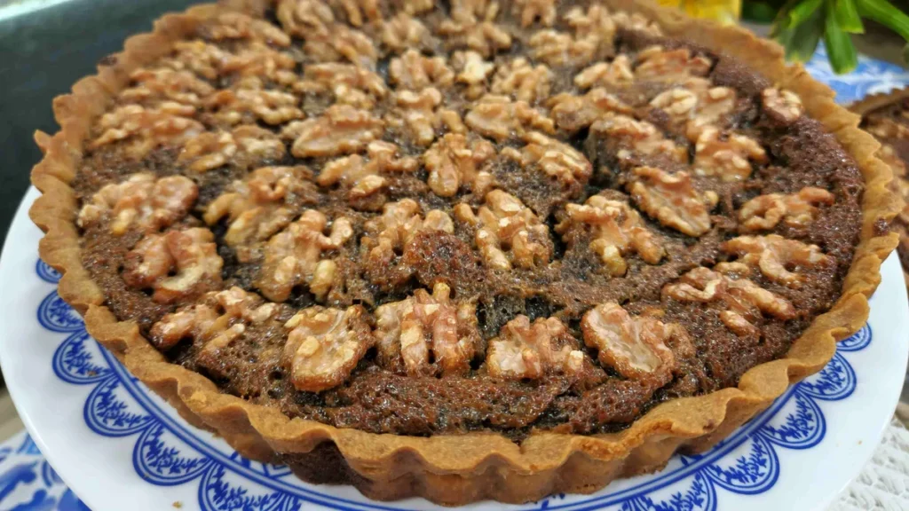Imagem torta de nozes pecan do artigo Torta de Nozes Pecan - Santa Receita