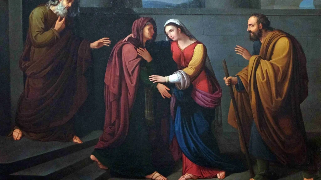 Imagem visitacao de maria do artigo O que significa sair apressadamente como Maria?