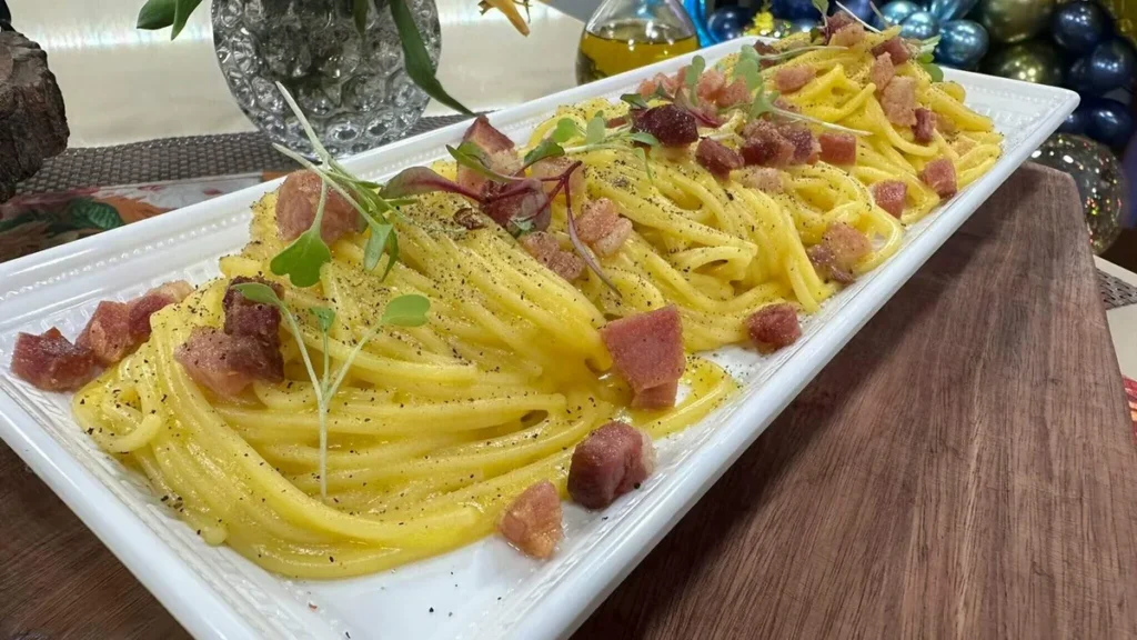 Imagem Carbonara santa receita do artigo Carbonara – Santa Receita