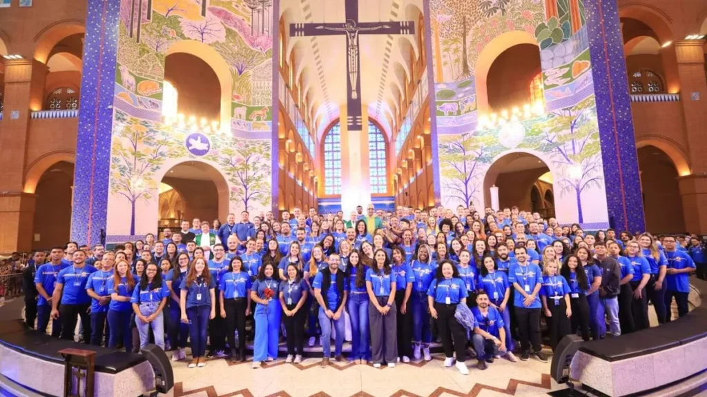 Imagem Missa Rede Aparecida 11 09 2023 do artigo Rede Aparecida de Comunicação é celebrada com Santa Missa no Santuário