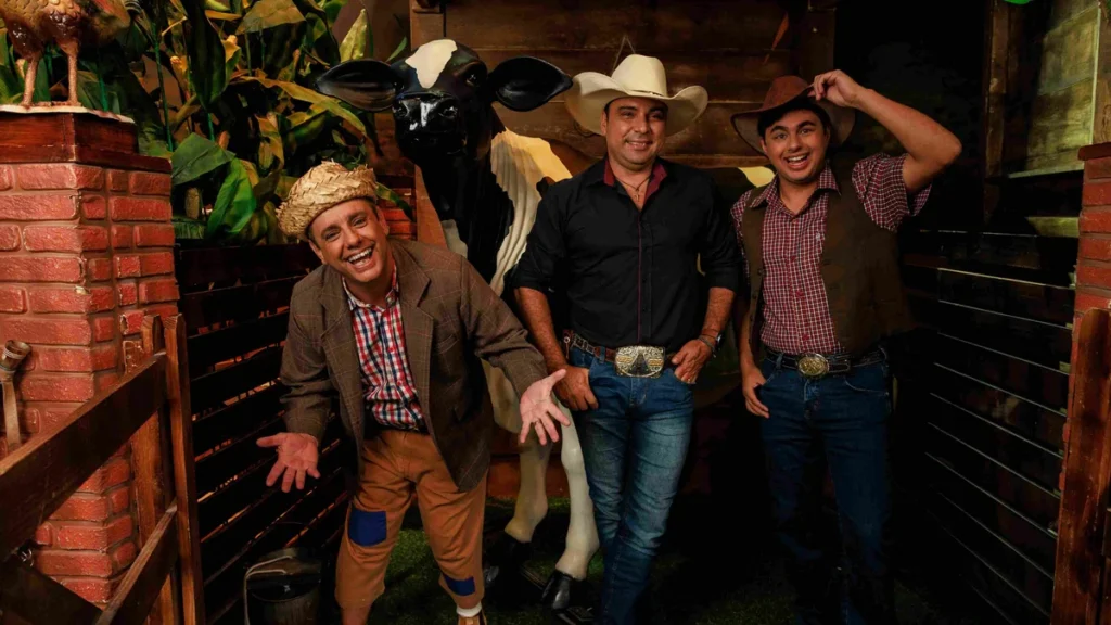 Imagem 1 Trio Terra da Padroeira compressed do artigo Padre Reginaldo Manzotti é destaque no “Terra da Padroeira”
