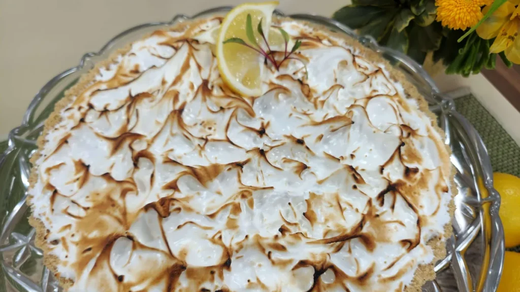 Imagem torta lemon cud do artigo Torta Lemon Curd - Santa Receita