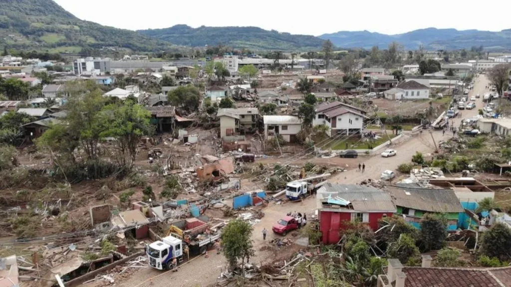Imagem Enchentes RS do artigo CNBB envia recursos para as vítimas das enchentes no Rio Grande do Sul