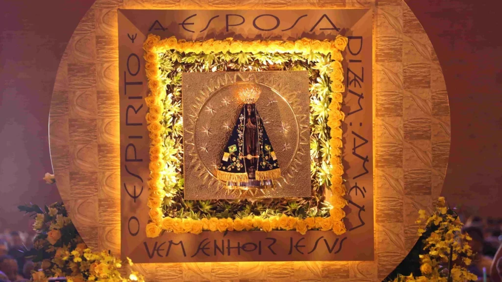 Imagem nicho de nossa senhora aparecida do artigo Adquira os produtos oficiais da Novena e Festa da Padroeira 2023