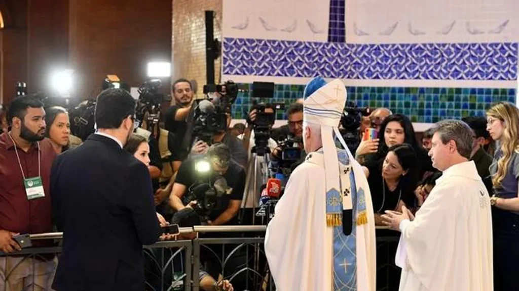 Imagem CREDENCIAMENTO NOVENA FESTA PADROEIRA do artigo Credenciamento para cobertura jornalística da Festa da Padroeira tem início