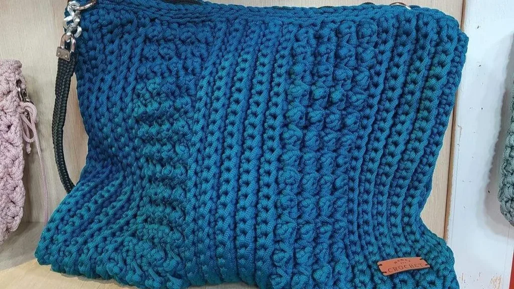 Imagem bolsa croche do artigo Bolsa Liliana em Crochê - Faça Você Mesmo
